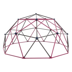 Lifetime 66" Kids Metal Dome Climber - Berry and Brown (91088)