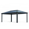 Palram Dallas 6100 Aluminum Gazebo Kit - Grey (HG9148) Palram Dallas 6100 Aluminum Gazebo Kit - Grey (HG9148)