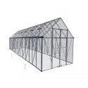 Palram 8x24 Snap & Grow Hobby Greenhouse Kit - Silver (HG8024)