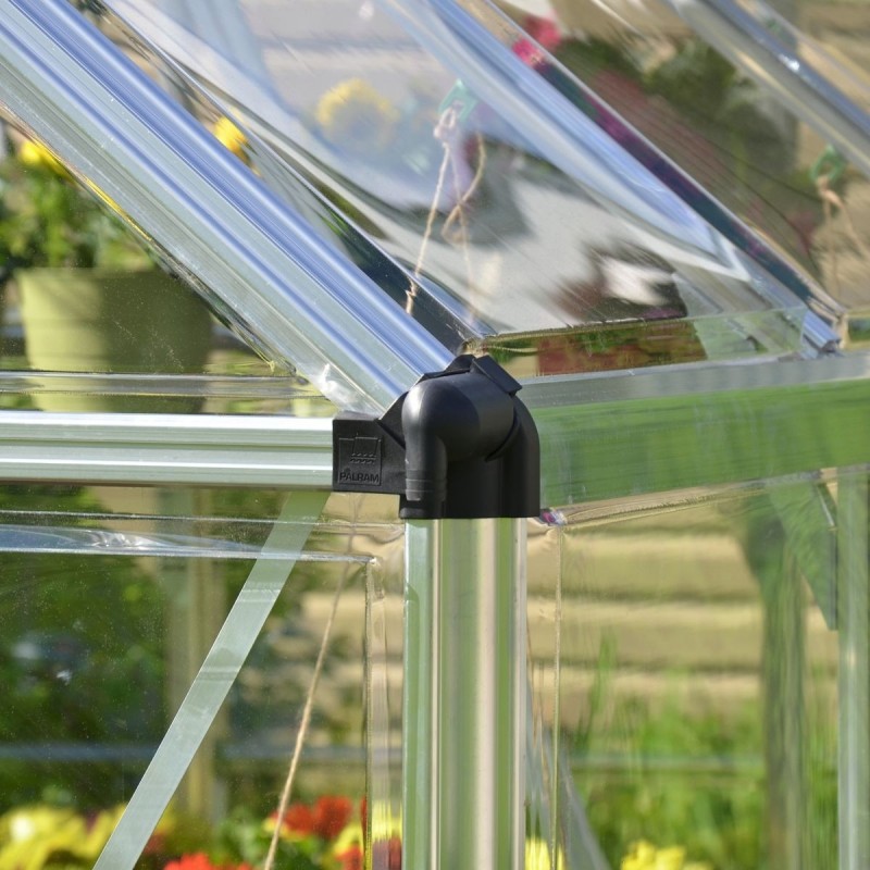 Palram 8x32 Snap & Grow Hobby Greenhouse Kit - Silver (HG8024)