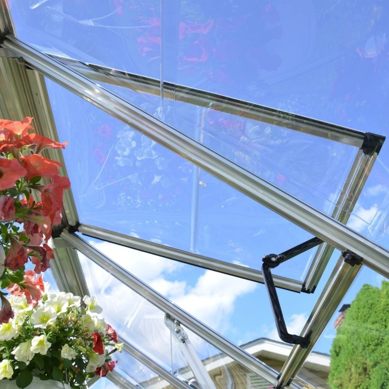 Palram 8x32 Snap & Grow Hobby Greenhouse Kit - Silver (HG8024)