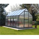 Palram 6x4 Mythos Hobby Greenhouse Kit - Gray (HG5005Y)