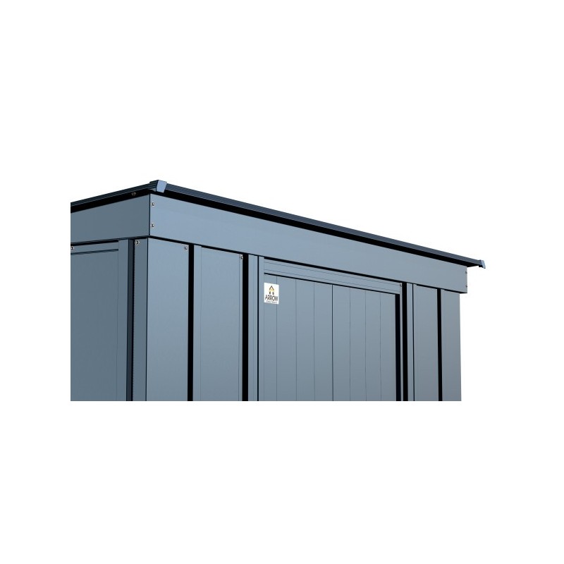 Arrow Classic 6x4 Steel Storage Shed Kit - Blue Grey (CLP64BG)