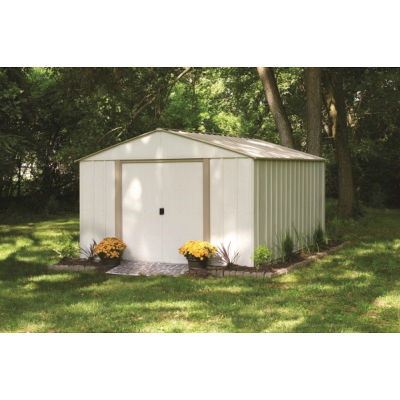 Arrow 10x14 Oakbrook Steel Storage Shed Kit (OB1014)