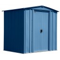 Arrow Classic 6x5 Steel Storage Shed Kit - Blue Grey (CLG65BG)