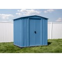 Arrow Classic 6x5 Steel Storage Shed Kit - Blue Grey (CLG65BG)