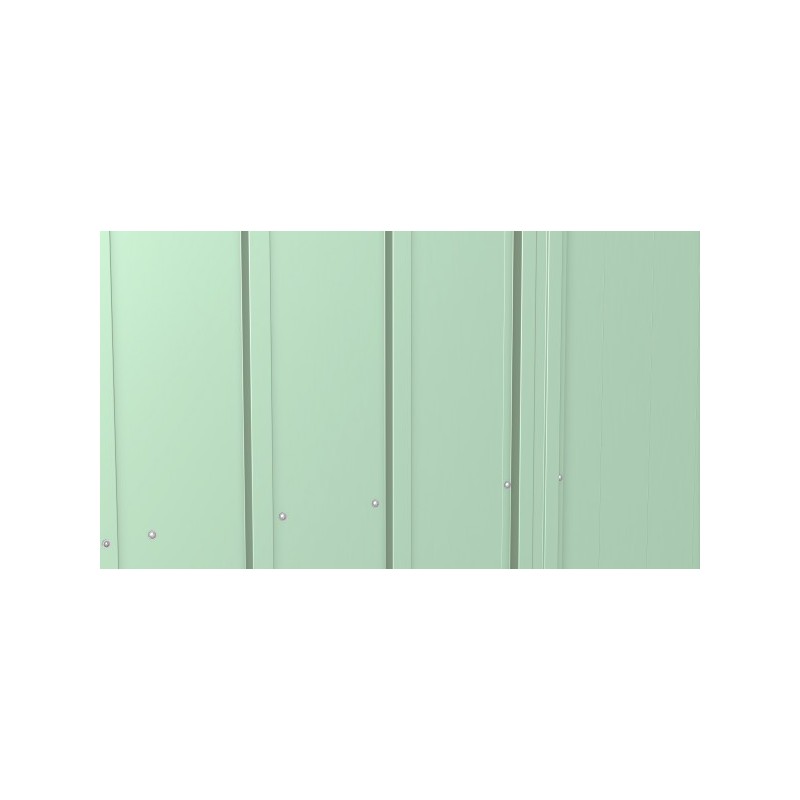 Arrow Classic 6x7 Steel Storage Shed Kit - Sage Green (CLG67SG)