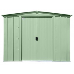 Arrow Classic 8x6 Steel Storage Shed Kit - Sage Green (CLG86SG)