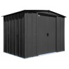 Arrow Classic 8x6 Steel Storage Shed Kit - Charcoal (CLG86CC) Arrow Classic 8x6 Steel Storage Shed Kit - Charcoal (CLG86CC)