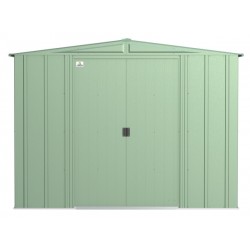 Arrow Classic 8x8 Steel Storage Shed Kit - Sage Green (CLG88SG)