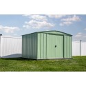 Arrow Classic 10x8 Steel Storage Shed Kit - Sage Green (CLG108SG)