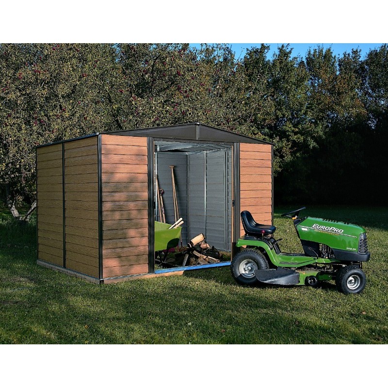 Arrow 10x8 Euro Dallas Woodridge Metal Storage Shed Kit (WR108)