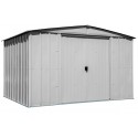 Arrow Classic 10x8 Steel Storage Shed Kit - Flue Grey (CLG108FG)