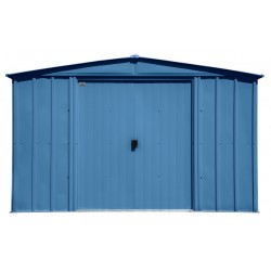 Arrow Classic 10x8 Steel Storage Shed Kit - Blue Grey (CLG108BG)