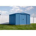 Arrow Classic 10x8 Steel Storage Shed Kit - Blue Grey (CLG108BG)