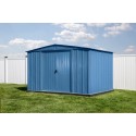 Arrow Classic 10x8 Steel Storage Shed Kit - Blue Grey (CLG108BG)