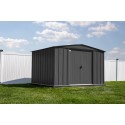 Arrow Classic 10x8 Steel Storage Shed Kit - Charcoal (CLG108CC)