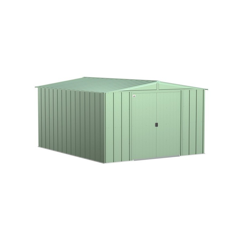 Arrow Classic 10x12 Steel Storage Shed Kit - Sage Green (CLG1012SG)