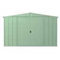 Arrow Classic 10x12 Steel Storage Shed Kit - Sage Green (CLG1012SG)