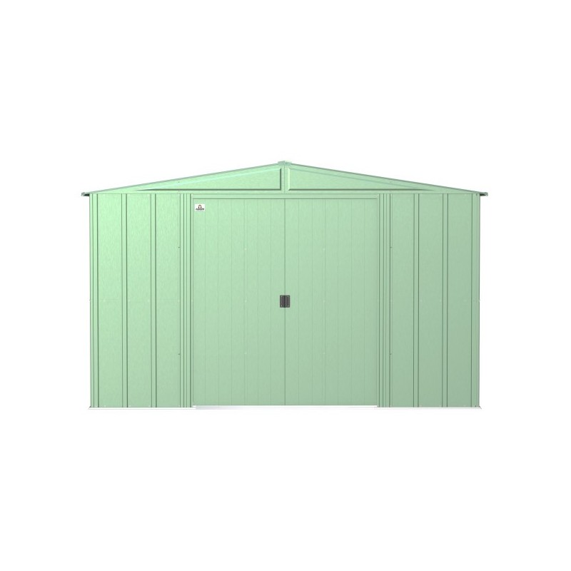 Arrow Classic 10x14 Steel Storage Shed Kit - Charcoal (CLG1014SG)