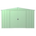 Arrow Classic 10x14 Steel Storage Shed Kit - Charcoal (CLG1014SG)
