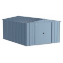 Arrow Classic 10x14 Steel Storage Shed Kit - Blue Grey (CLG1014BG)