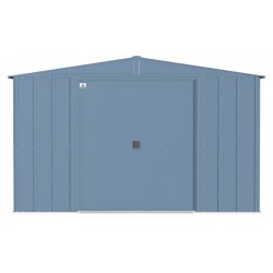 Arrow Classic 10x14 Steel Storage Shed Kit - Blue Grey (CLG1014BG)