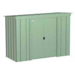 Arrow Classic 8x4 Steel Storage Shed Kit - Sage Green (CLP84SG)