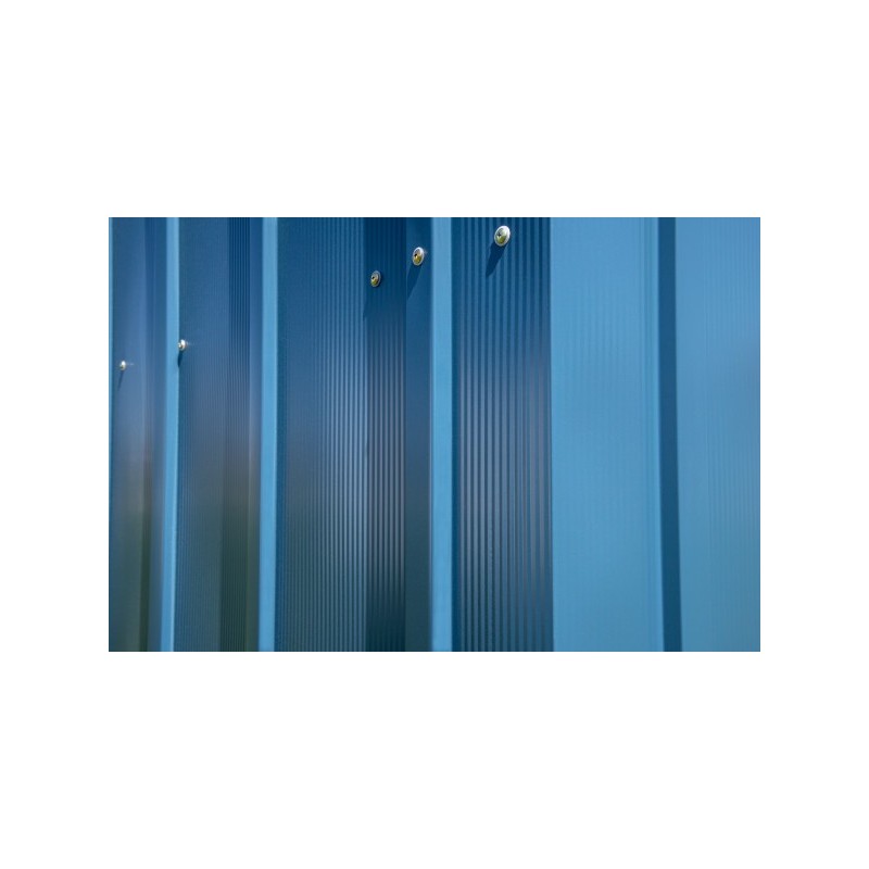 Arrow Classic 8x4 Steel Storage Shed Kit - Blue Grey (CLP84BG)