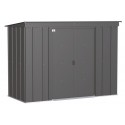 Arrow Classic 8x4 Steel Storage Shed Kit - Charcoal  (CLP84CC)