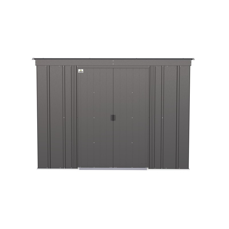Arrow Classic 8x4 Steel Storage Shed Kit - Charcoal  (CLP84CC)
