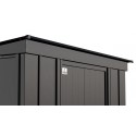 Arrow Classic 8x4 Steel Storage Shed Kit - Charcoal  (CLP84CC)