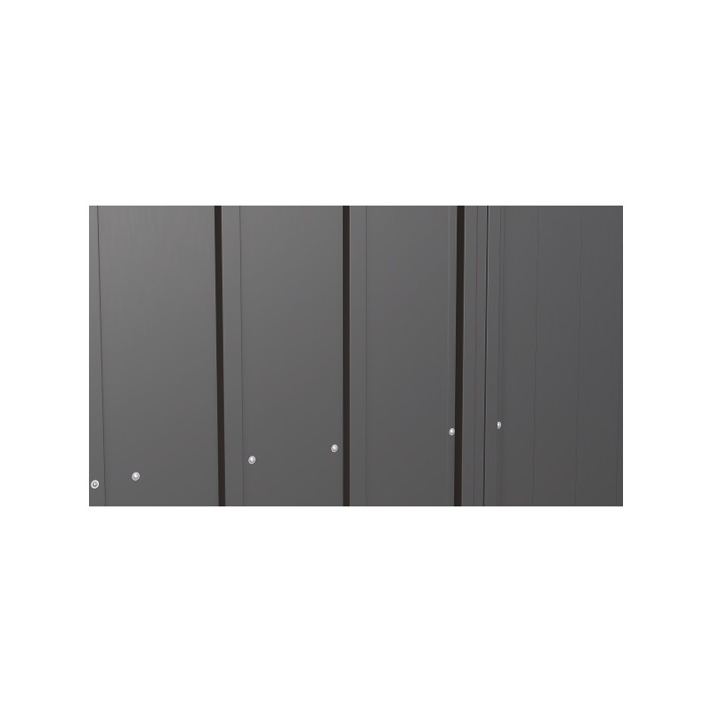 Arrow Classic 8x4 Steel Storage Shed Kit - Charcoal  (CLP84CC)