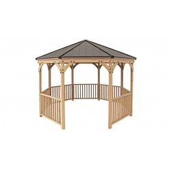 Yardistry 12x12 Meridian Octagon Gazebo Kit (YM11924COM)