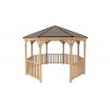 Yardistry 12x12 Meridian Octagon Gazebo Kit (YM11924COM)