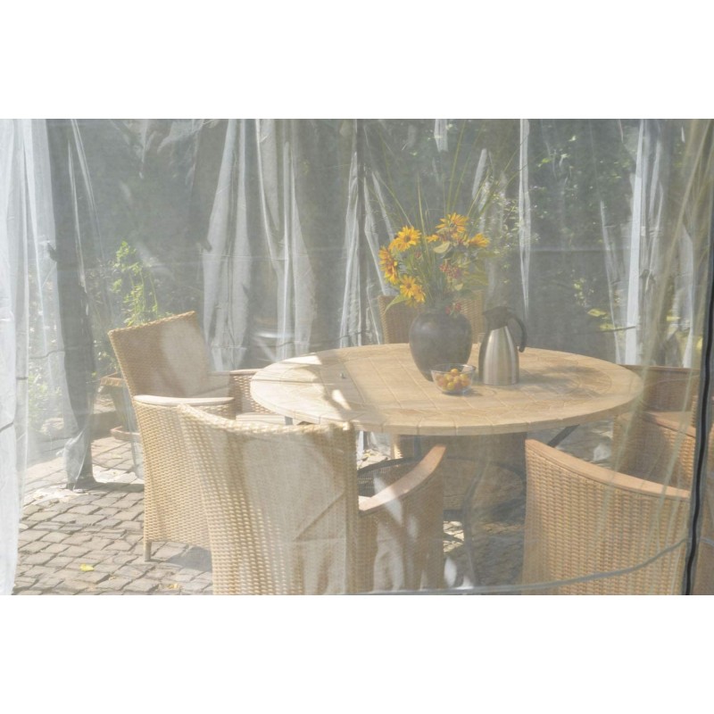 Palram - Canopia 4300 Palermo Gazebo Netting - Gray (HG1064)