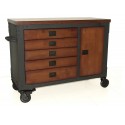 Duramax 48" 5 Drawer Tool Chest - Wood Top (TC68005)