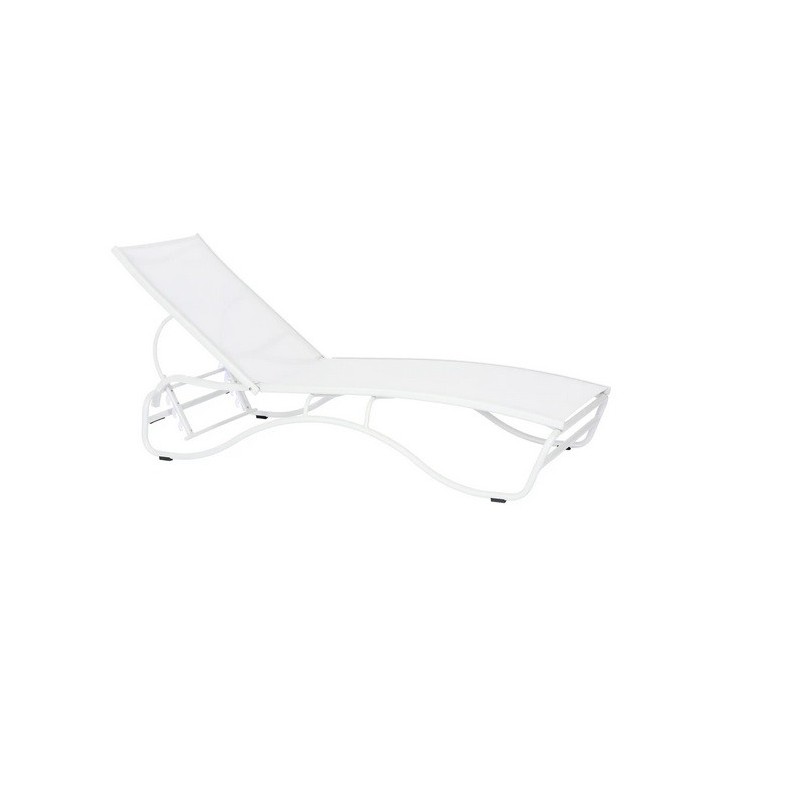 Duramax 5-Position Corsica Lounger - White (68071)