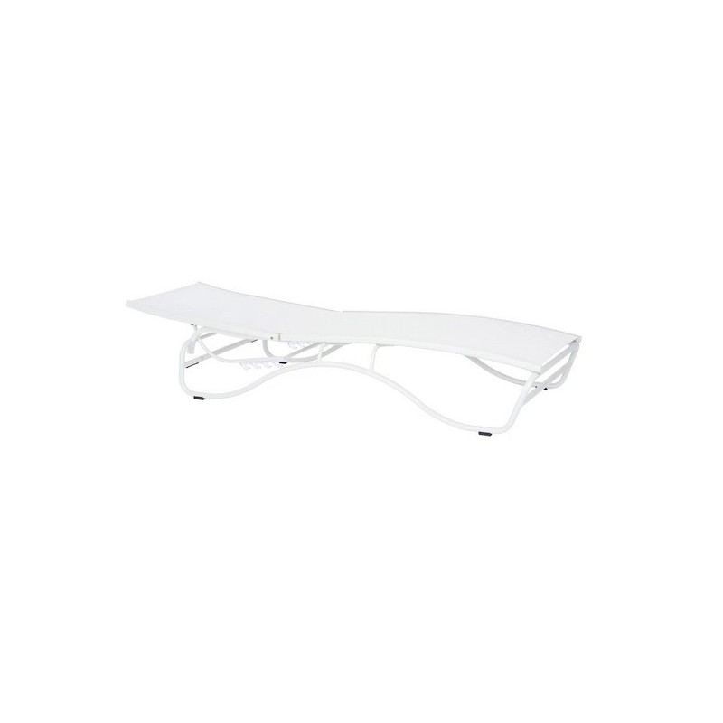 Duramax 5-Position Corsica Lounger - White (68071)