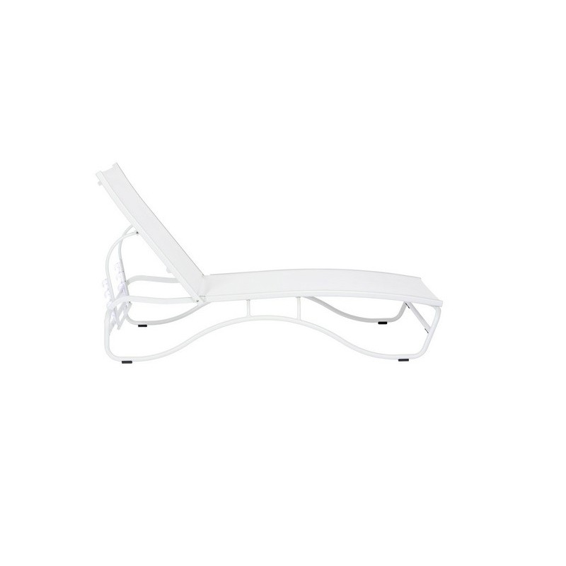 Duramax 5-Position Corsica Lounger - White (68071)