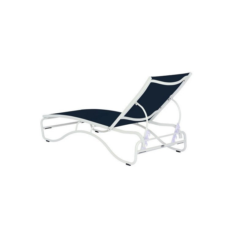 Duramax Corsica 5-Position Gray Lounger (68081)