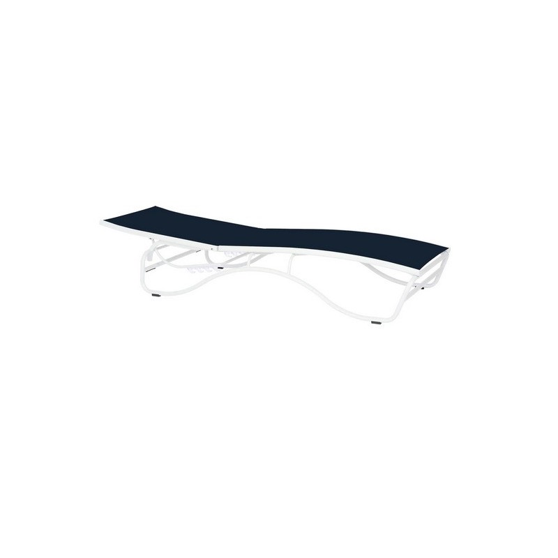 Duramax Corsica 5-Position Gray Lounger (68081)