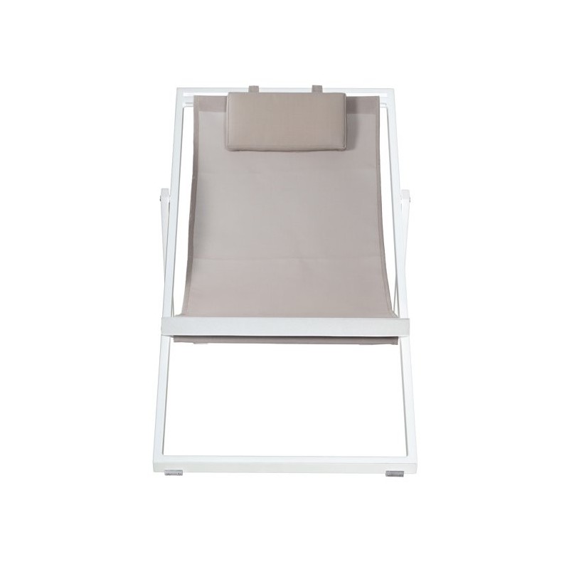 Duramax 3-Position Newport Lounger - Taupe (68082)