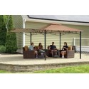 ShelterLogic 11x11 Bronze Redwood Gazebo (24011)