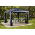 Sojag South Beach 12x12 Aluminum Gazebo - Light Grey (500-9167894)