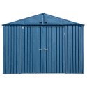 Arrow Elite Steel 10x8 Storage Shed - Blue Grey (EG108BG)