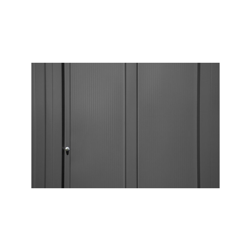 Arrow Classic 10x4 Steel Storage Shed Kit - Charcoal (CLP104CC)