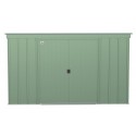 Arrow Classic 10x4 Steel Storage Shed Kit - Sage Grey (CLP104SG)