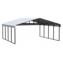 Arrow Steel 20x20x9 Carport Kit - Eggshell (CPH202009)