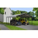 Arrow Steel 20x20x9 Carport Kit - Eggshell (CPH202009) Arrow Steel 20x20x9 Carport Kit - Eggshell (CPH202009)